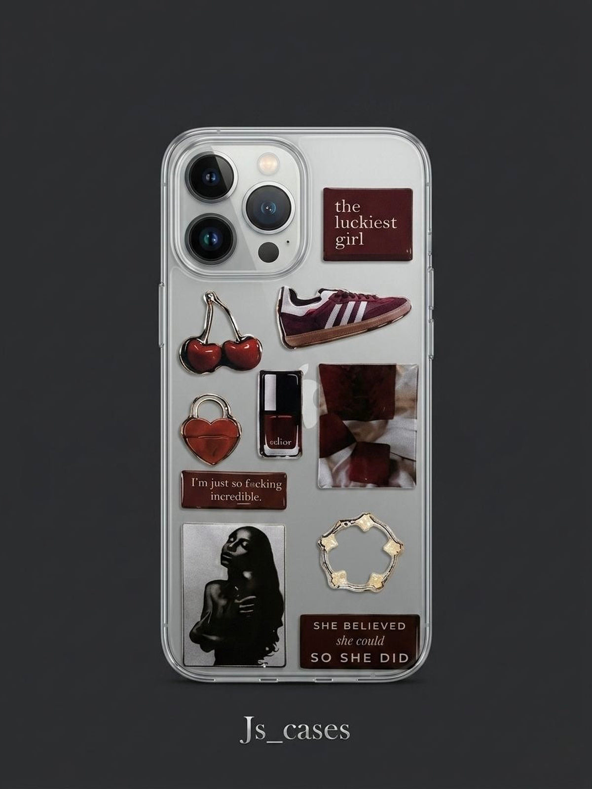 Watch Me Becoming Her phone case - Js Cases