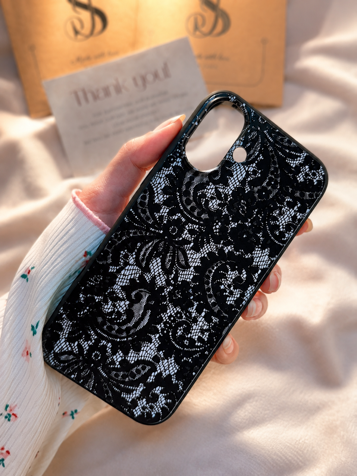 Midnight Lace phone case - Js Cases