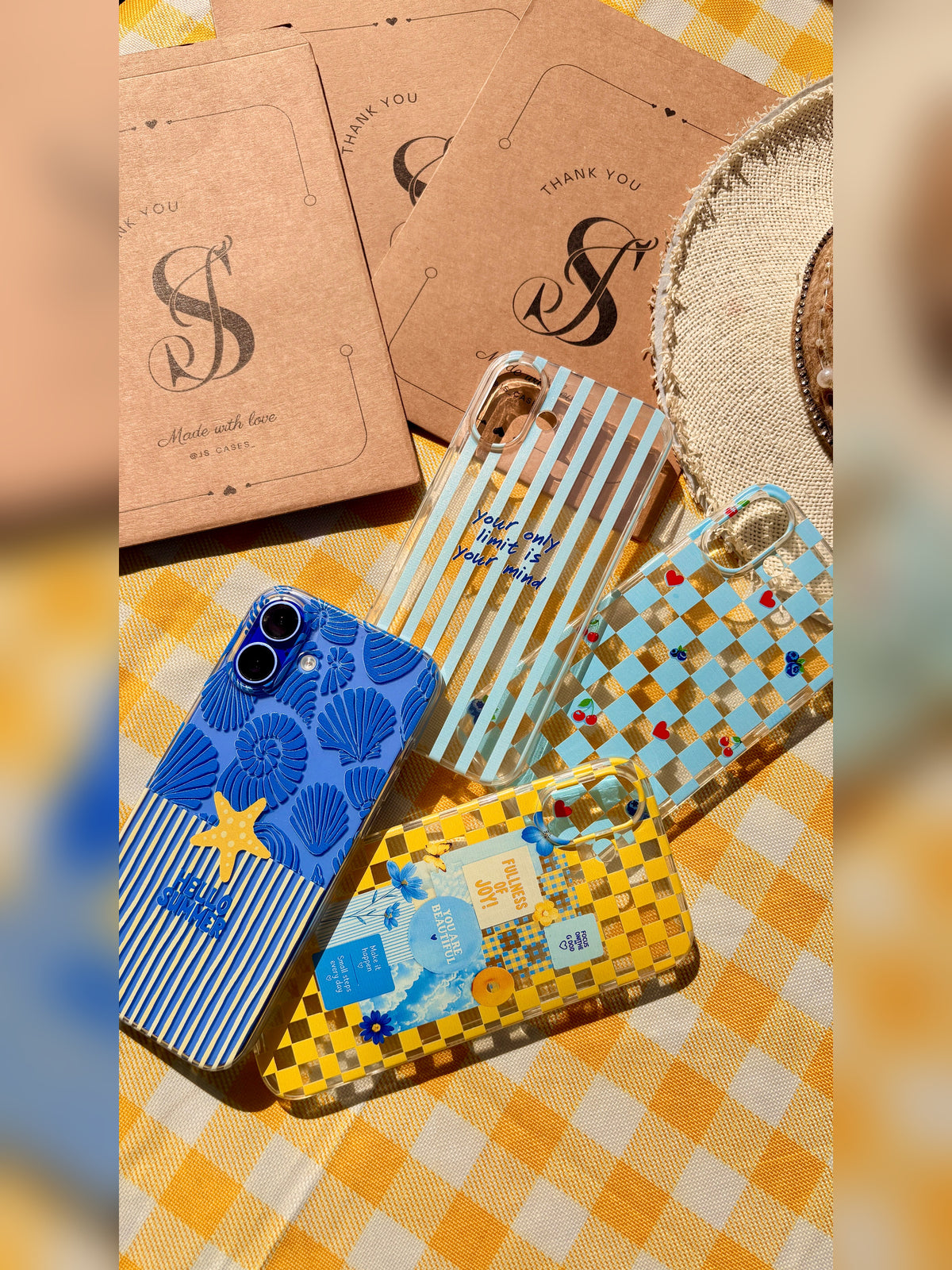 Transparent phone case design - Js Cases