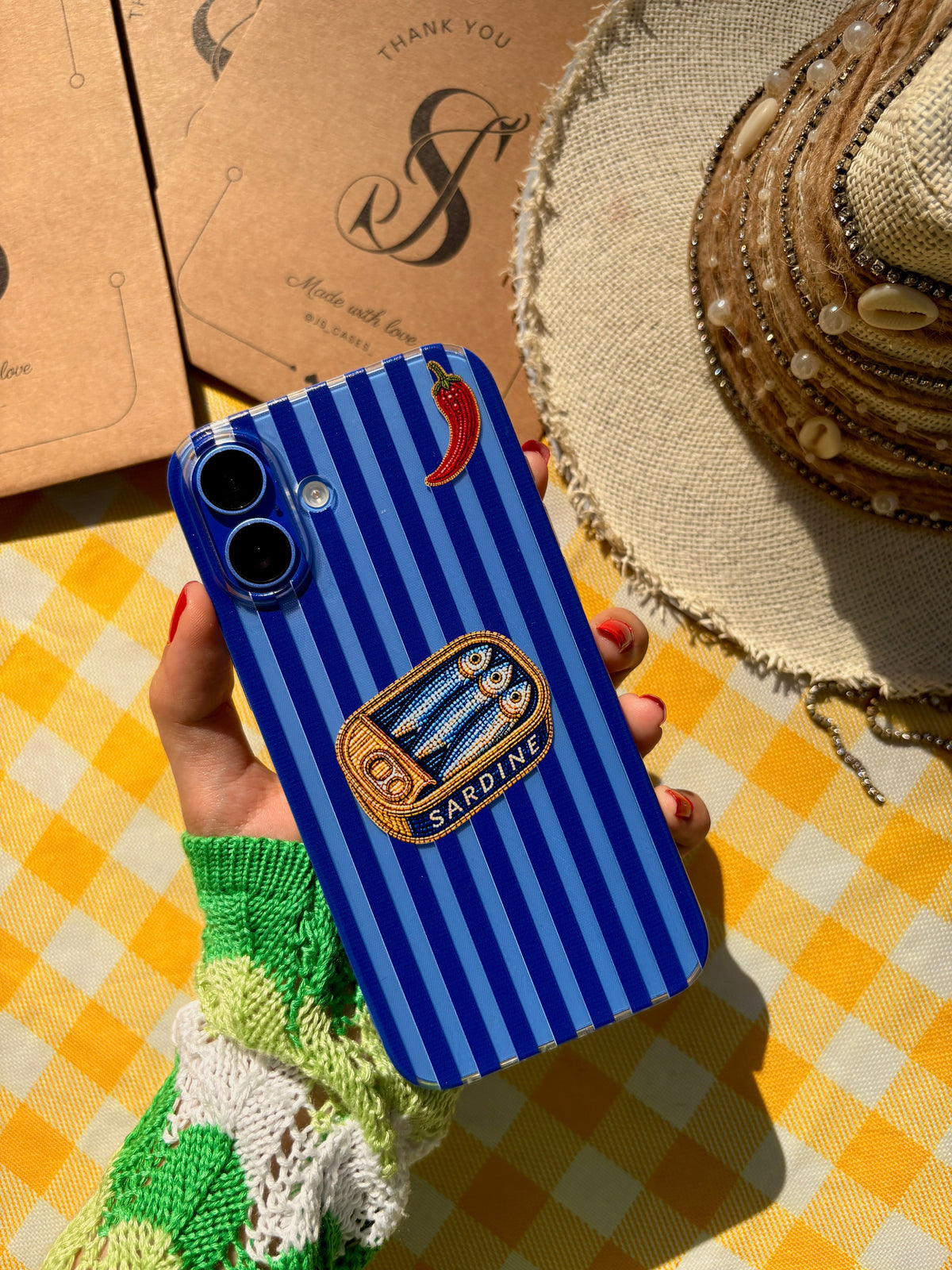 Fresh From The Sea transparent phone case - Js Cases