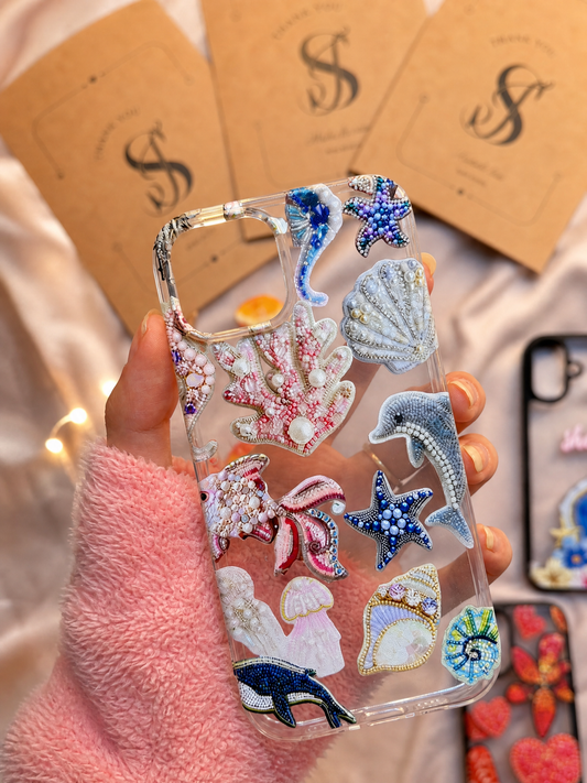 Ocean Jewels Sea Charms phone case - Js Cases