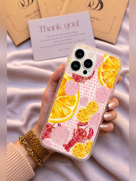 Lemon Crush Pink Rush phone case - Js Cases