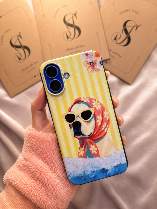 Rich Aunt On Vacation phone case - Js Cases