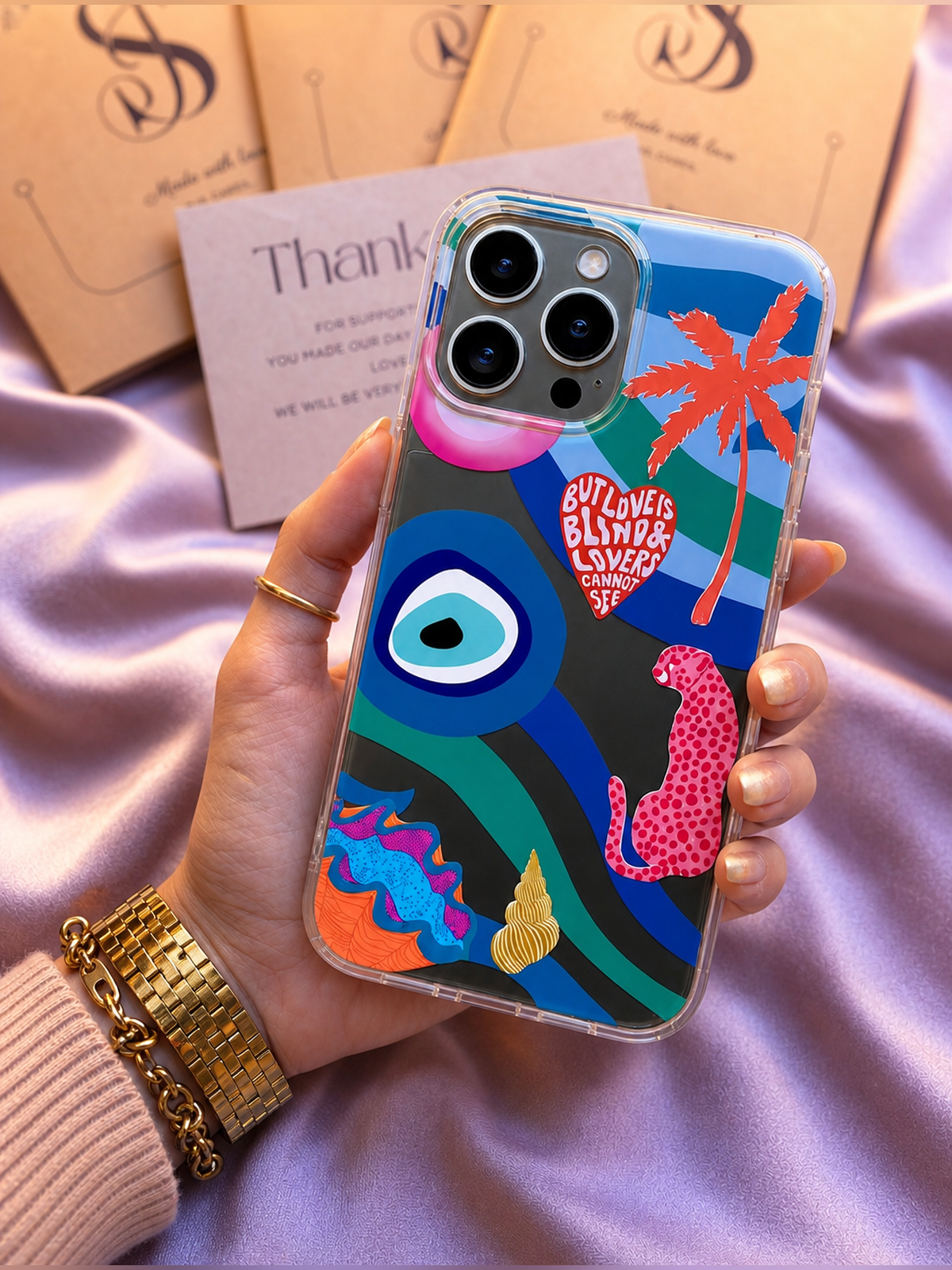 Loud Colors Louder Confidence transparent phone case - Js Cases