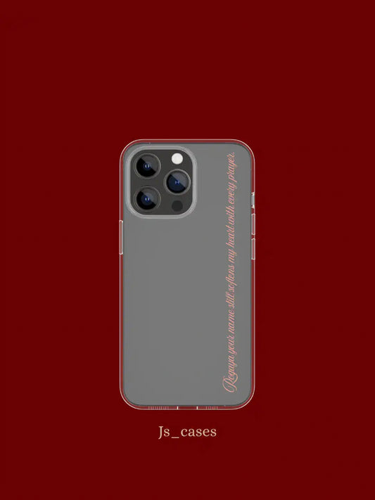 Custom quote phone case - Js Cases