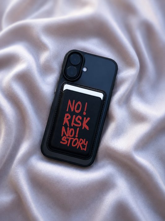 No Risk No Story wallet phone case - Js Cases