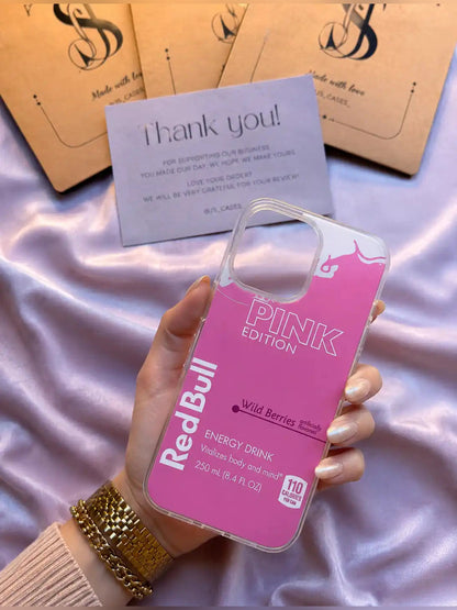 Redbull Pink Edition phone case - Js Cases