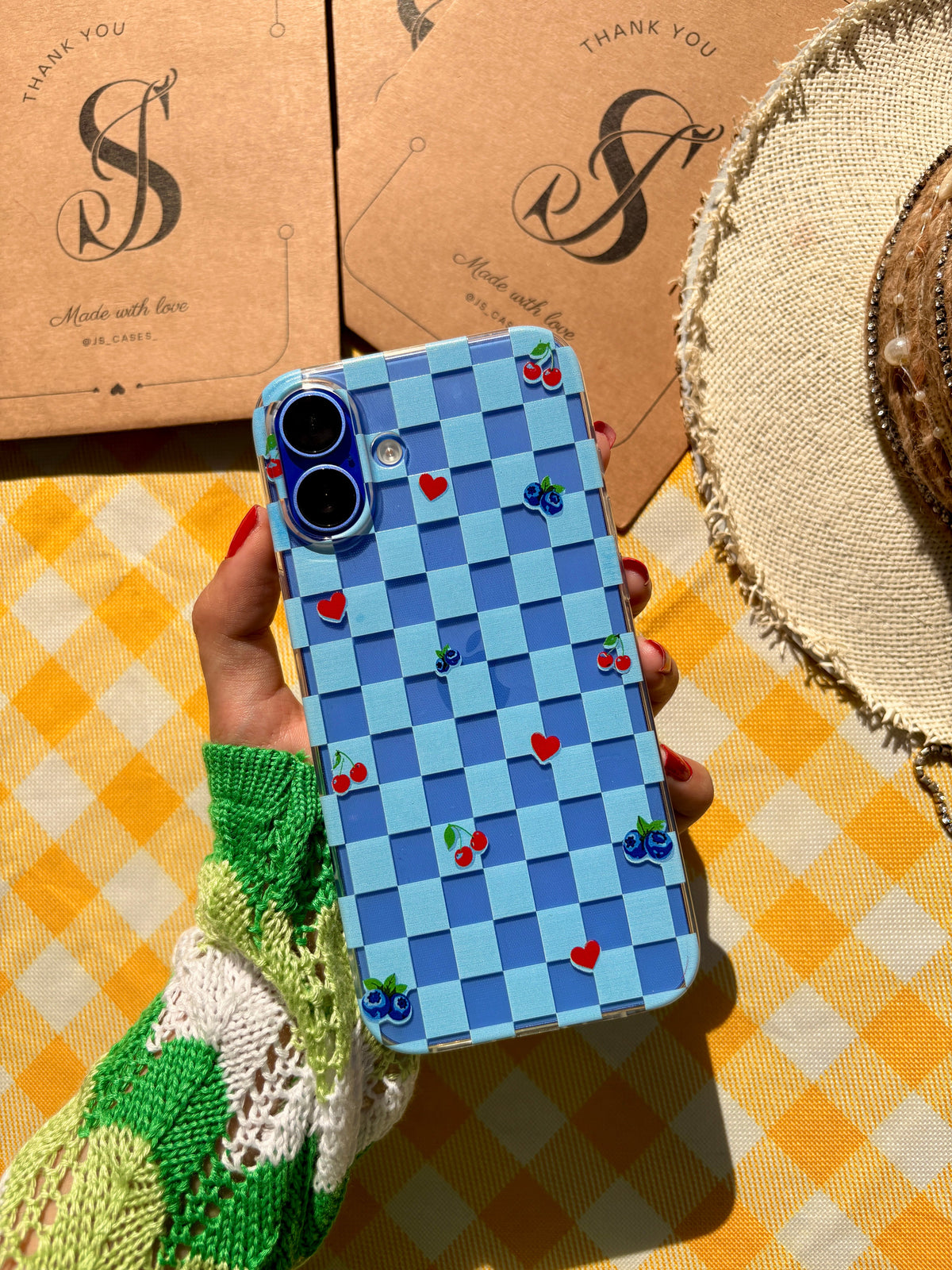 Cherry on Top transparent phone case - Js Cases