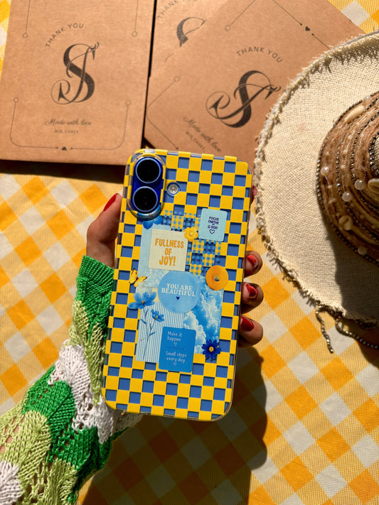 Full of Joy Full of Life transparent phone case - Js Cases