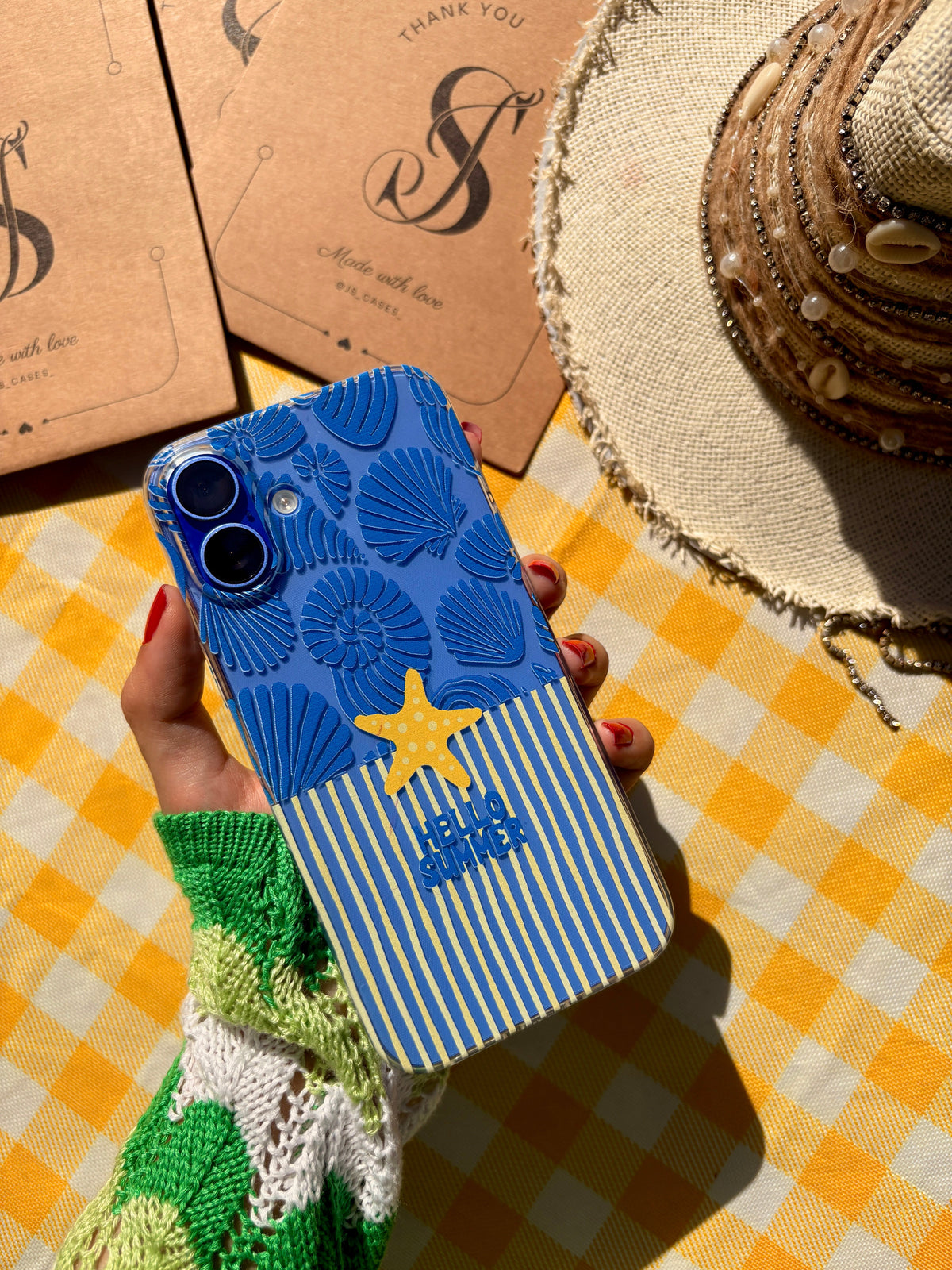 Feeling Blue transparent phone case - Js Cases