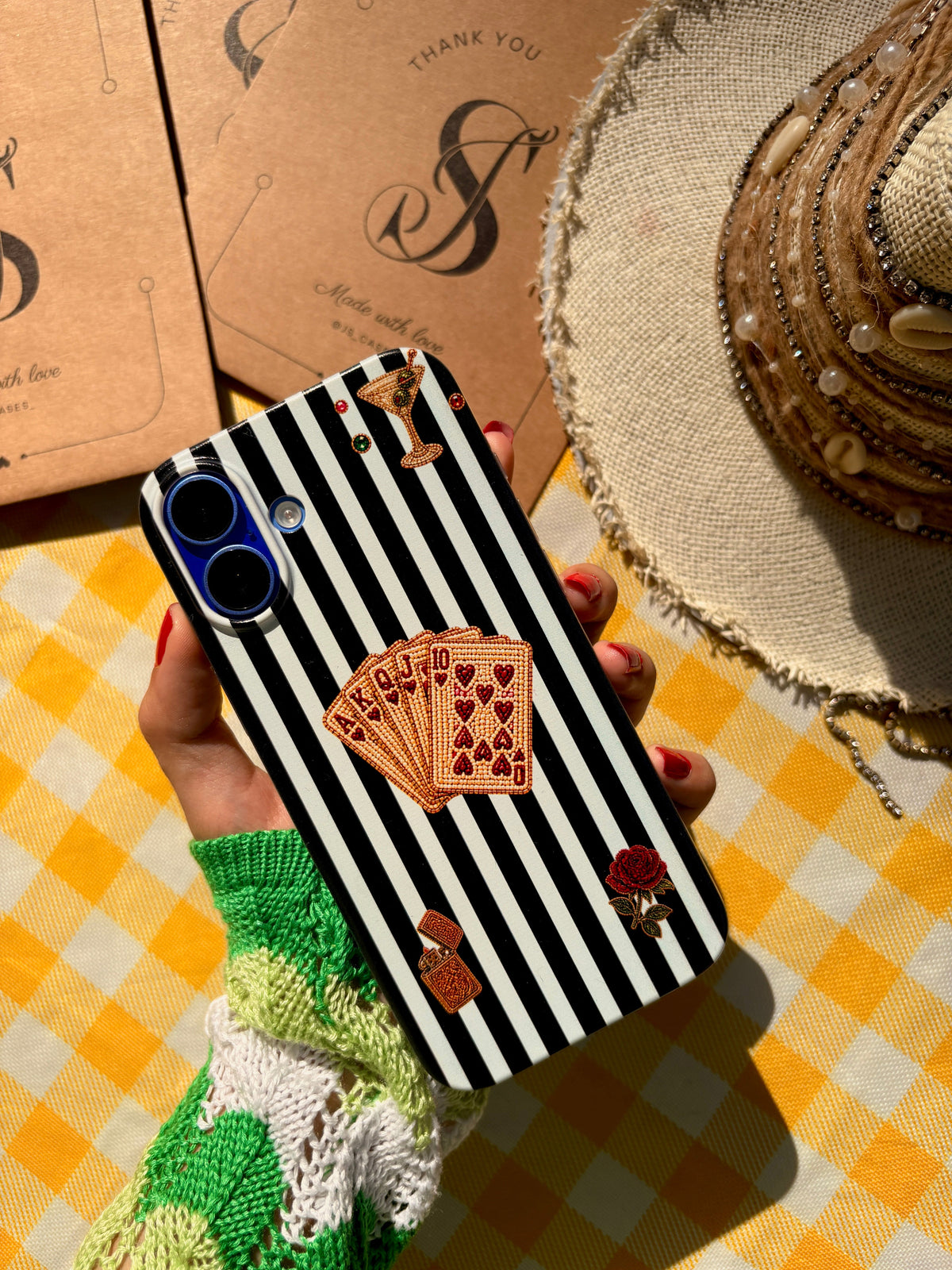 The Winning Hand phone case - Js Cases