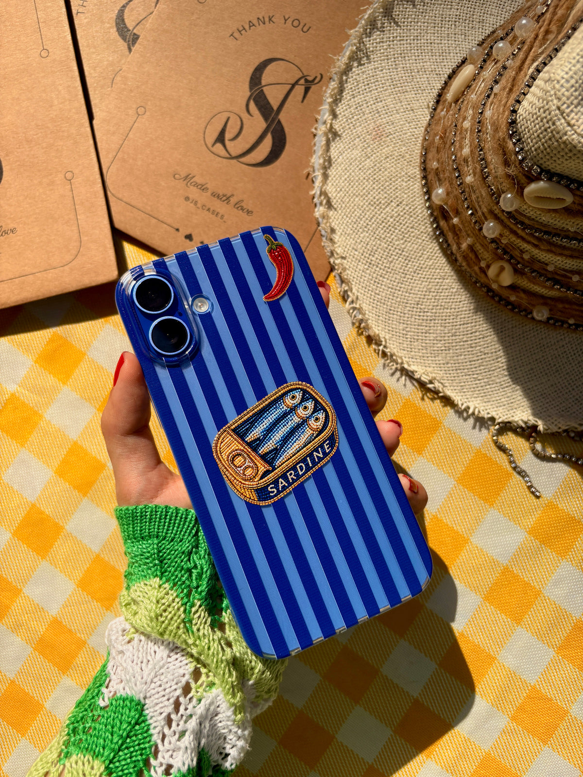 Fresh From the Sea. (Transparent) phone case - view 2 - Js Cases