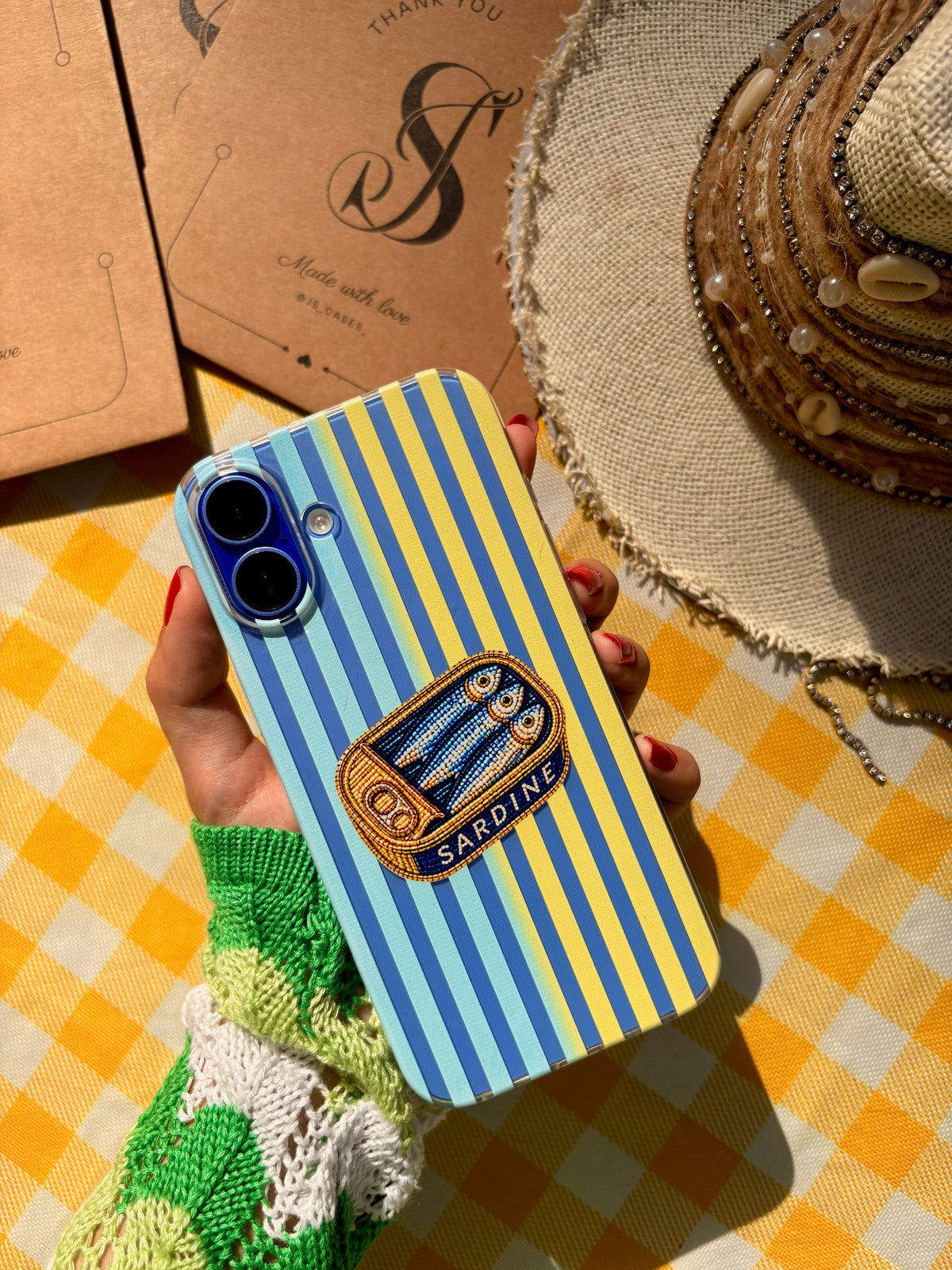 Pretty Lucky Always Salty transparent phone case - Js Cases