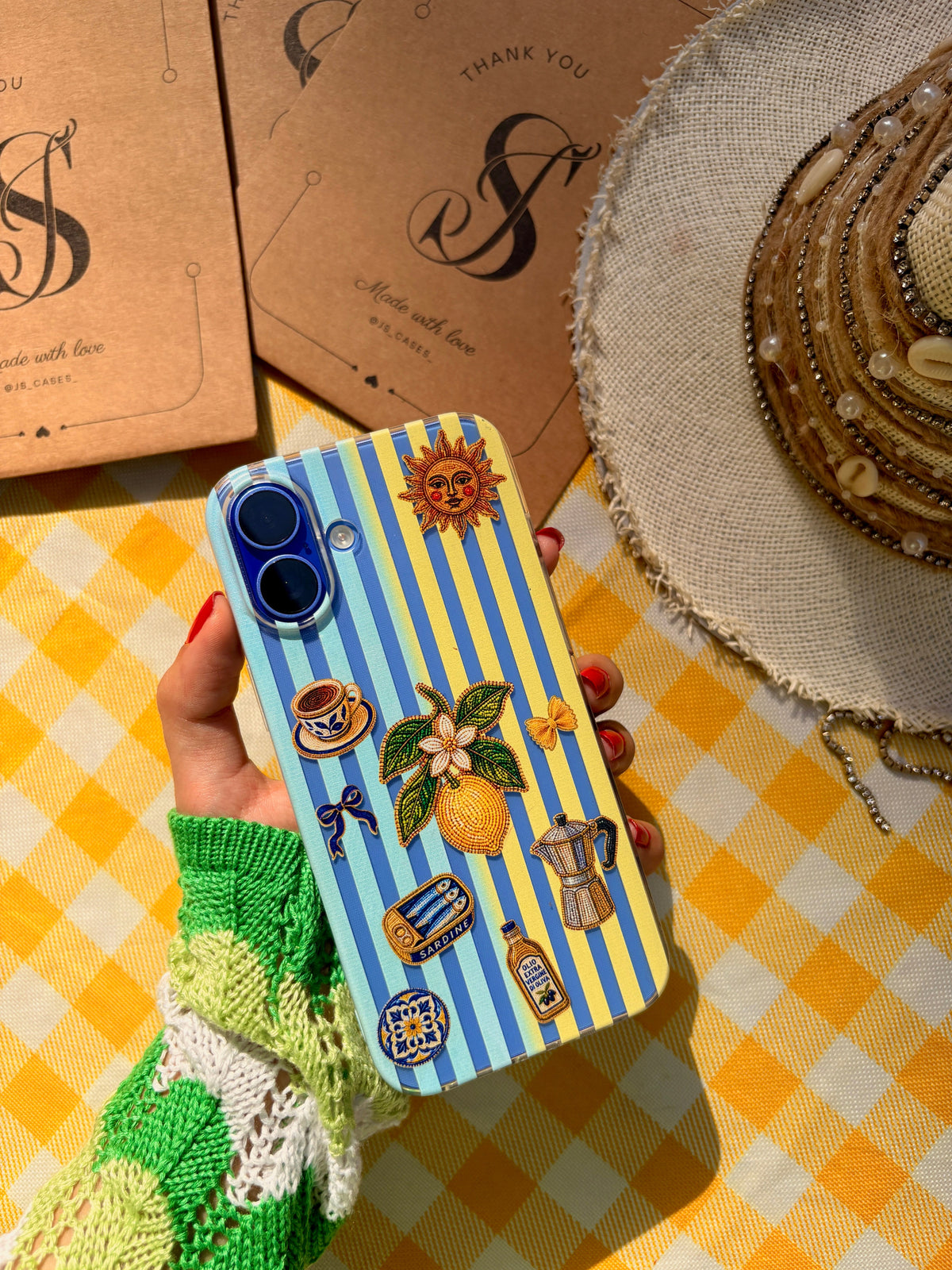 Slow Mornings Golden Evenings transparent phone case - Js Cases