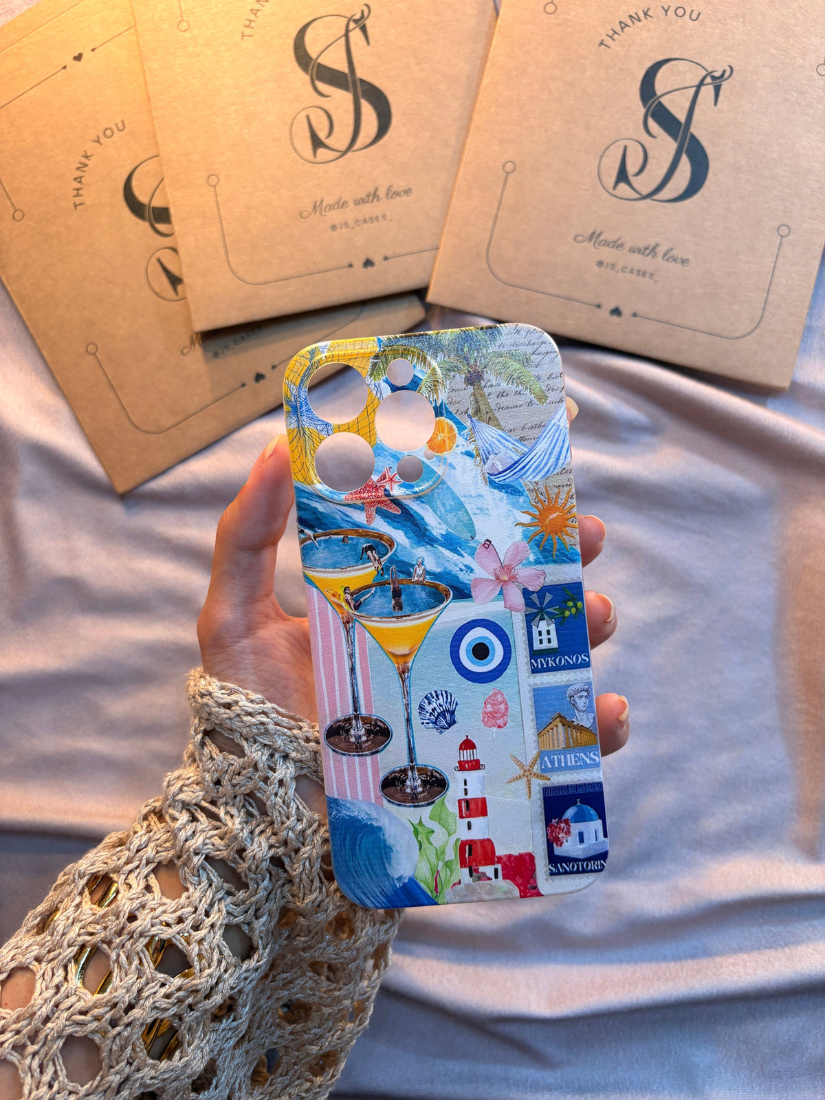 Blue Paradise Endless Skies phone case - Js Cases