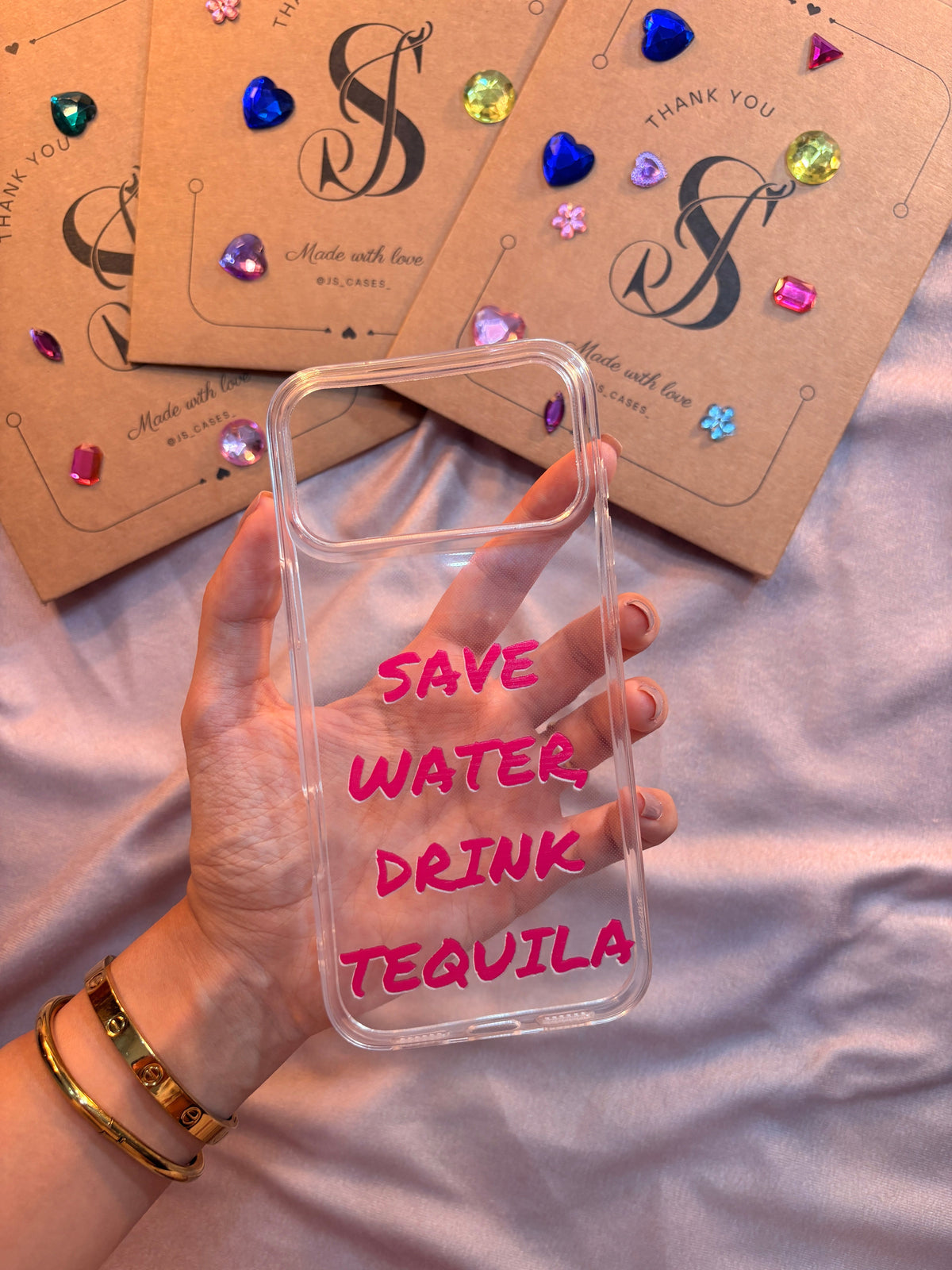 Save Water Drink Tequila phone case - Js Cases