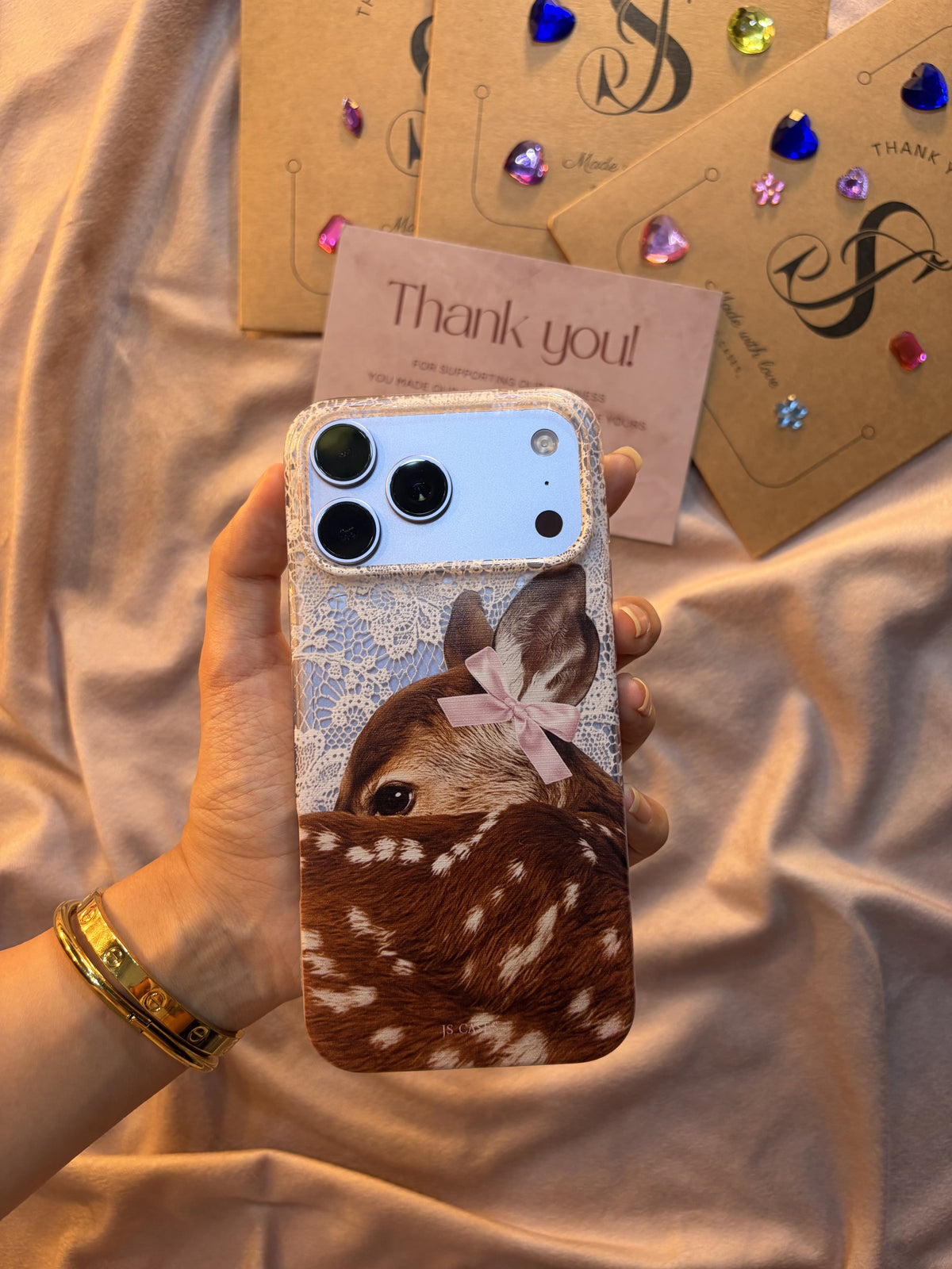 Beauty in Dantelle Soft Feminine phone case - view 2 - Js Cases