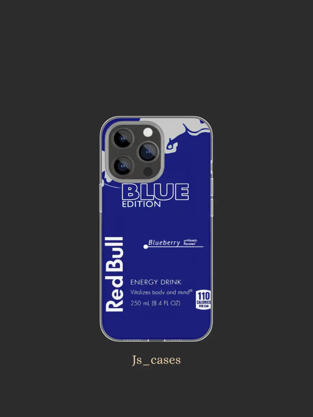 Redbull Blue Edition phone case - view 2 - Js Cases