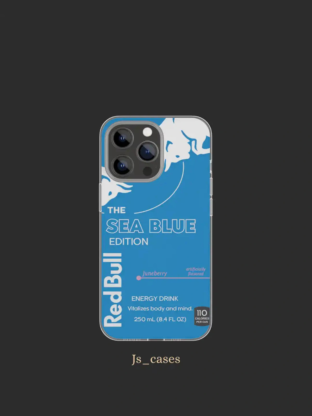 Redbull Sea Blue Edition phone case - view 2 - Js Cases