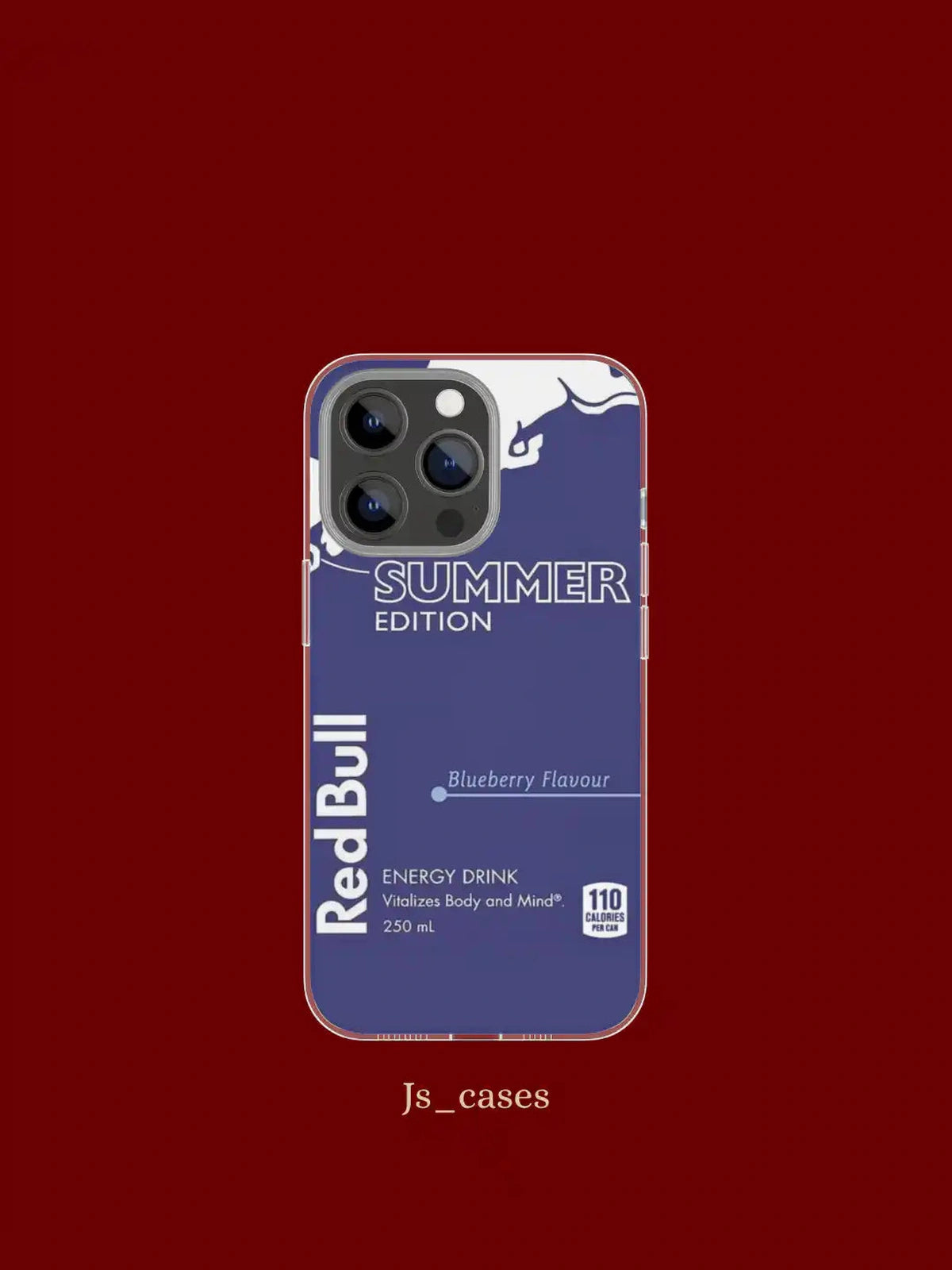Redbull Summer Blueberry Edition phone case - view 2 - Js Cases