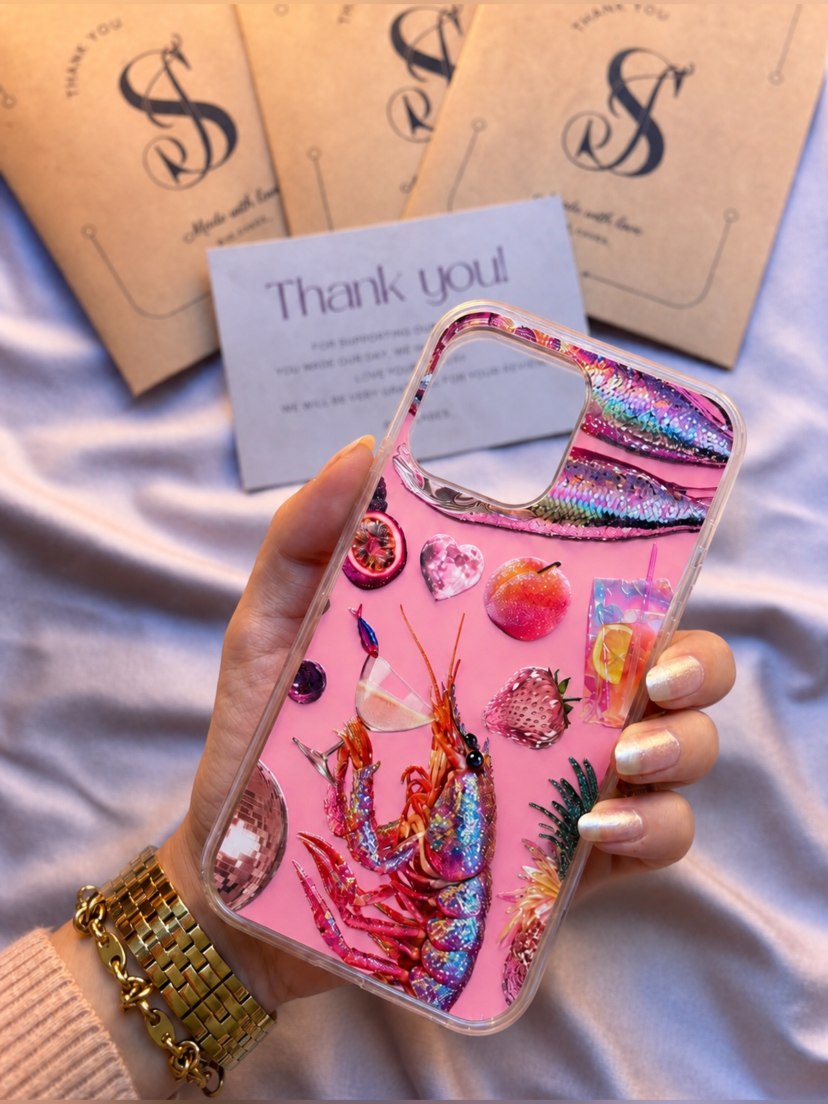 Too Glam To Give A Damn phone case - Js Cases